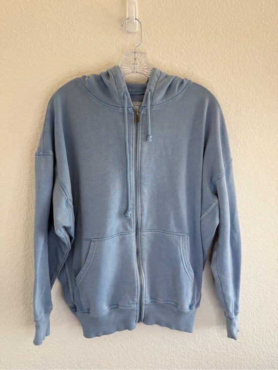 Aeropostale Tops - Aeropostale Unisex Full-Zip Light Blue Hoodie